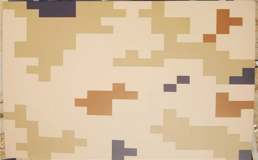 怒江荒漠迷彩漆喷涂